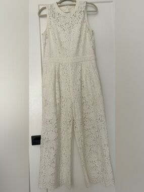 Cream Lace A-Line Women's Skirt